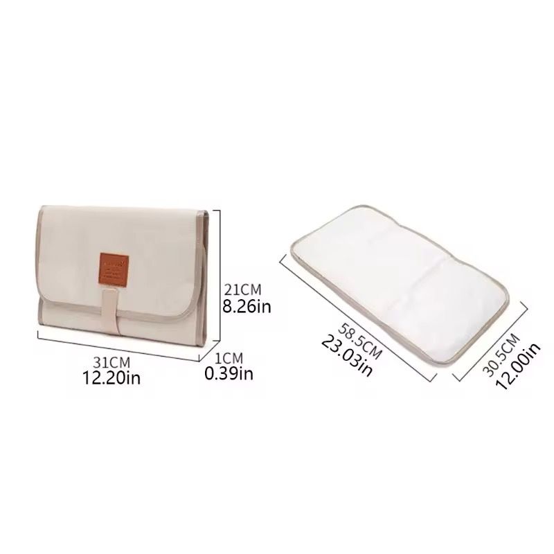 Tapis de rechange de couche imperméable, portable, doux.