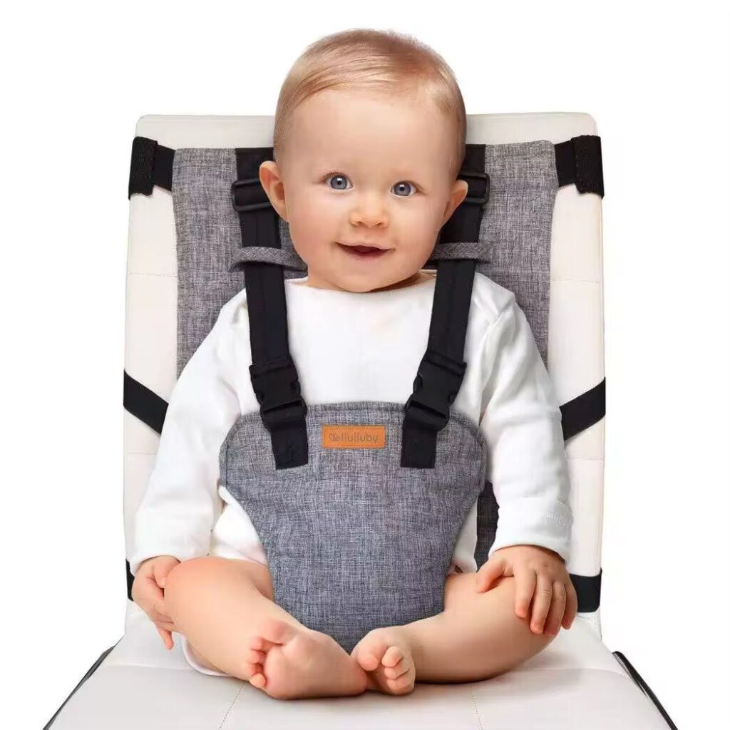Chaise pour Bebe Portable en Tissu