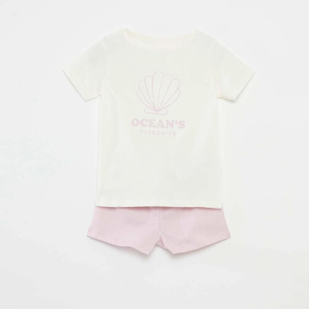 Ensemble pyjama t-shirt+ short