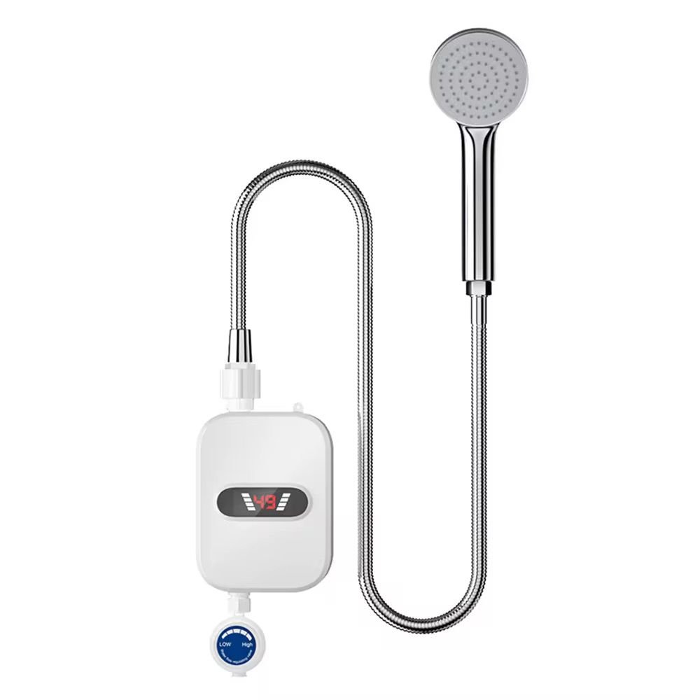 Chauffe eau électrique avec robinet, faible consommation, facile à installer.