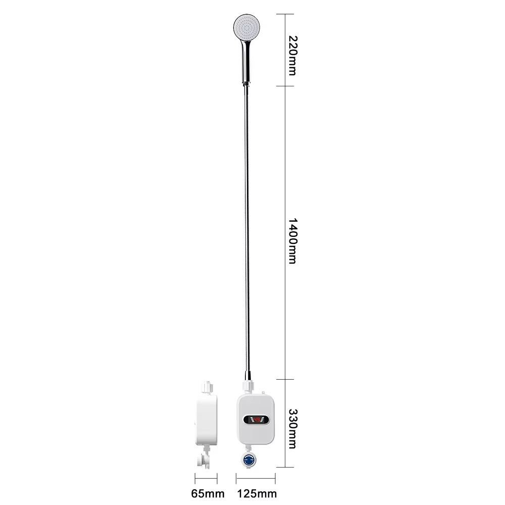 Chauffe eau électrique avec robinet, faible consommation, facile à installer.