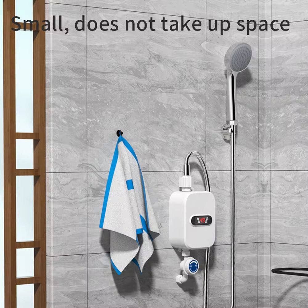 Chauffe eau électrique avec robinet, faible consommation, facile à installer.