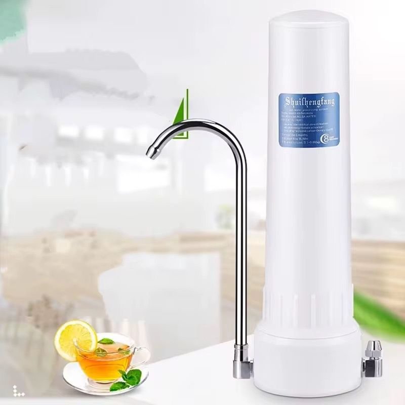 Filtre à Eau de Comptoir en Céramique, 5 étapes, avec élément filtrant lavable