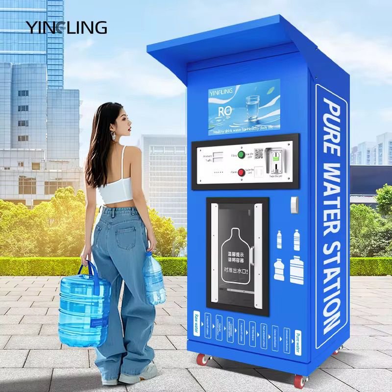 Machine de distribution d’eau potable 
100 litres/heures