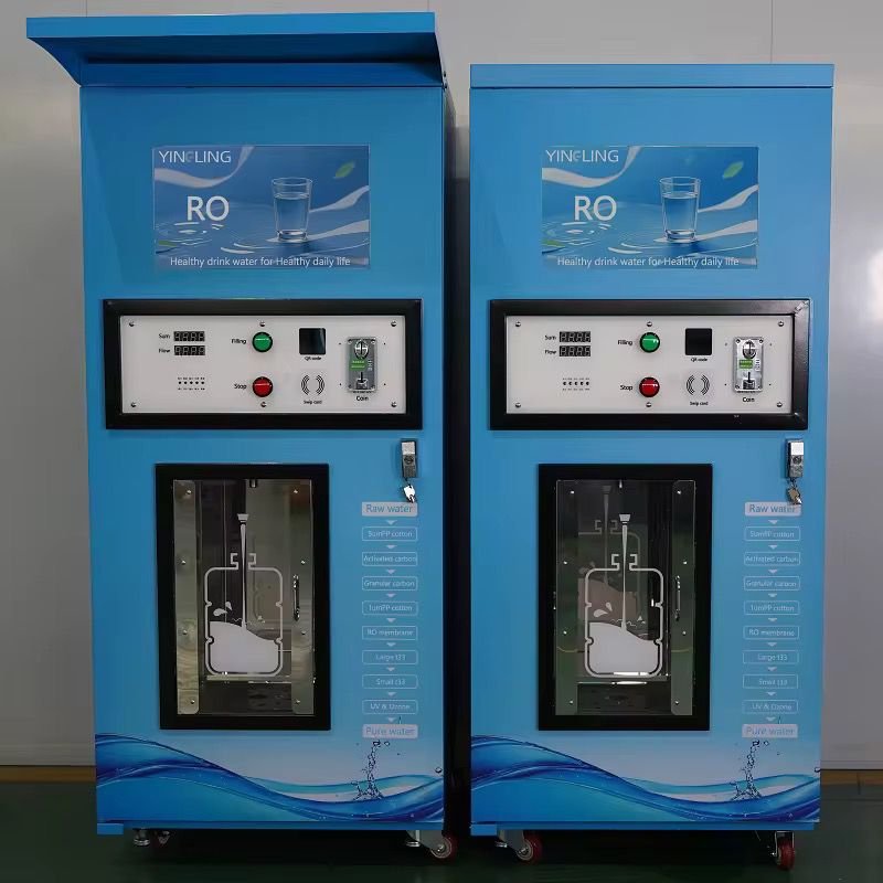 Machine de distribution d’eau potable 
100 litres/heures