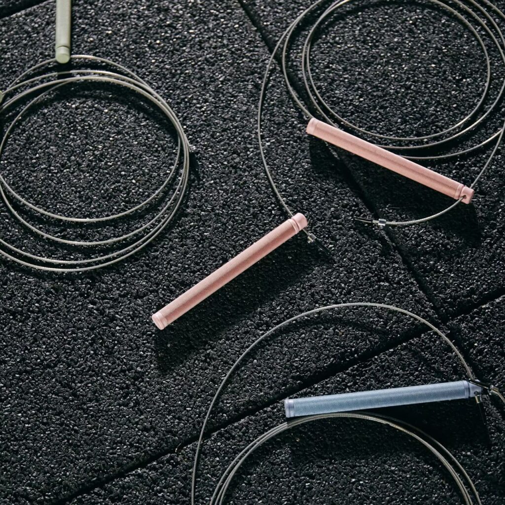 Corde à sauter cross training vitesse – speed rope verte