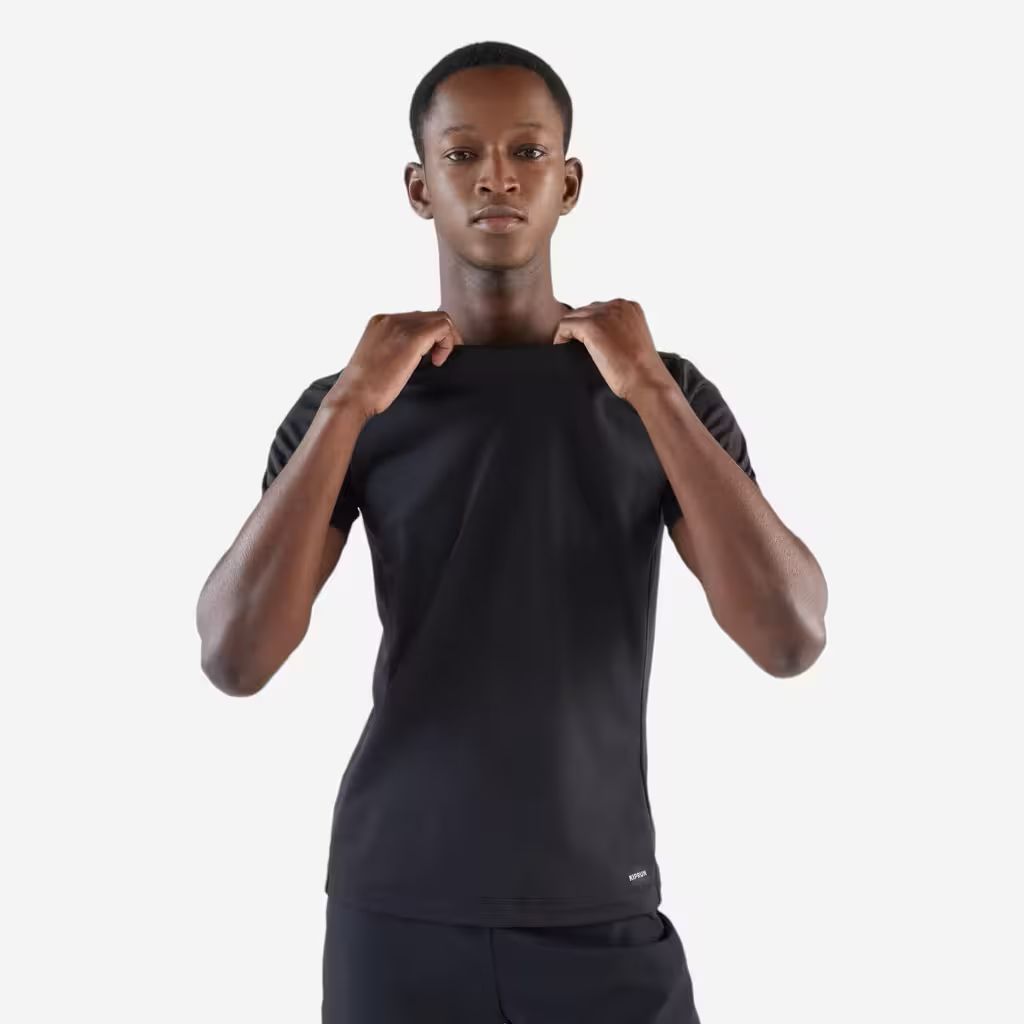 T-shirt de running respirant homme noir