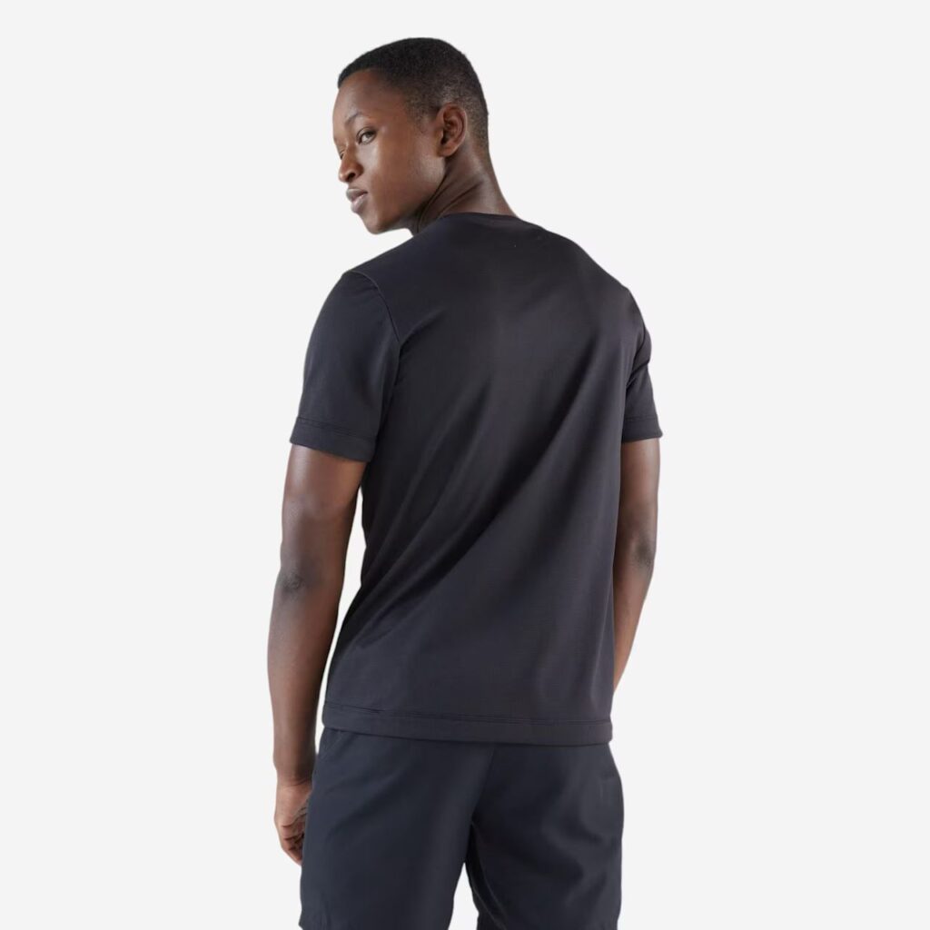 T-shirt de running respirant homme noir