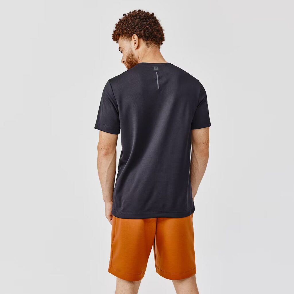 T-shirt de running respirant homme noir
