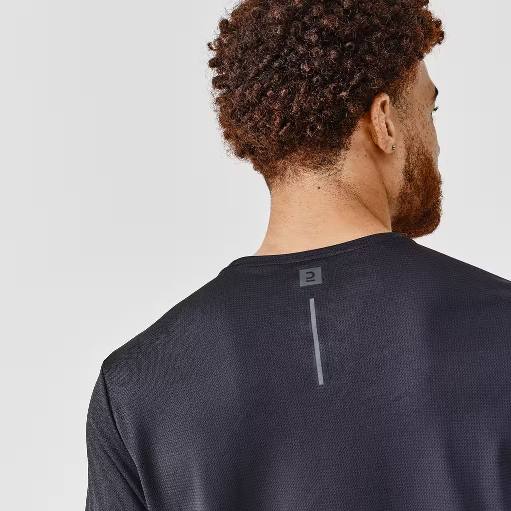 T-shirt de running respirant homme noir