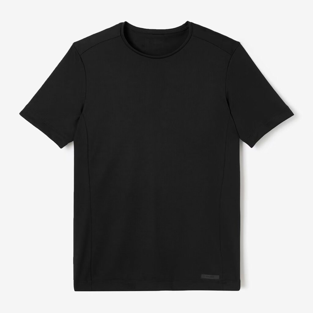 T-shirt de running respirant homme noir