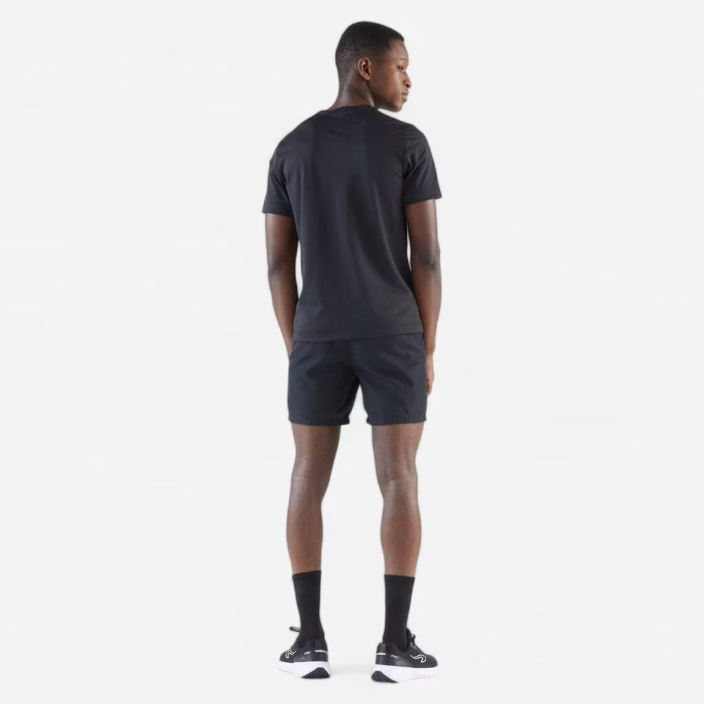 T-shirt de running respirant homme noir