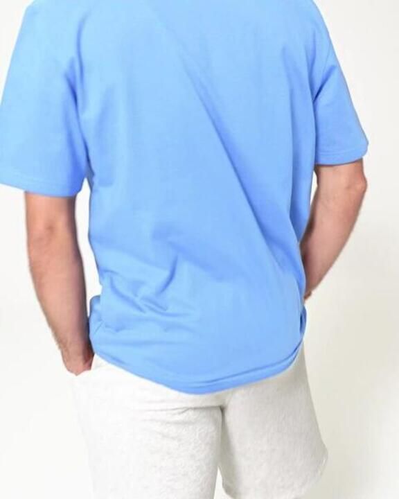 T-shirt fitness col rond manches courte