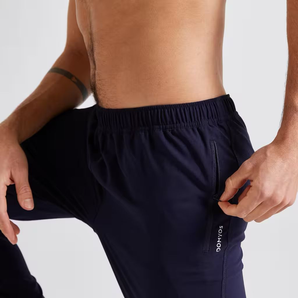 Pantalon de fitness essential, respirant regular homme