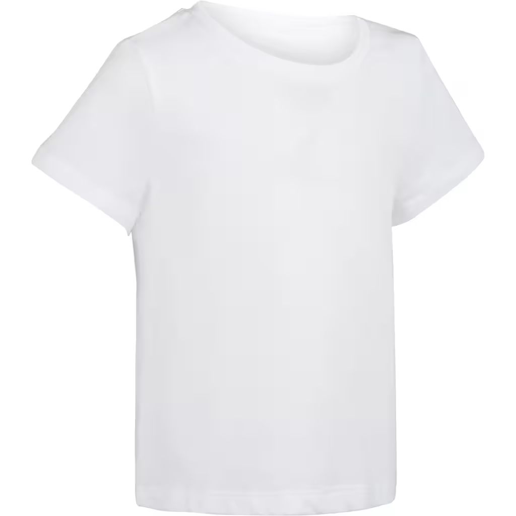 T-shirt manches courtes 100 Baby Gym Blanc