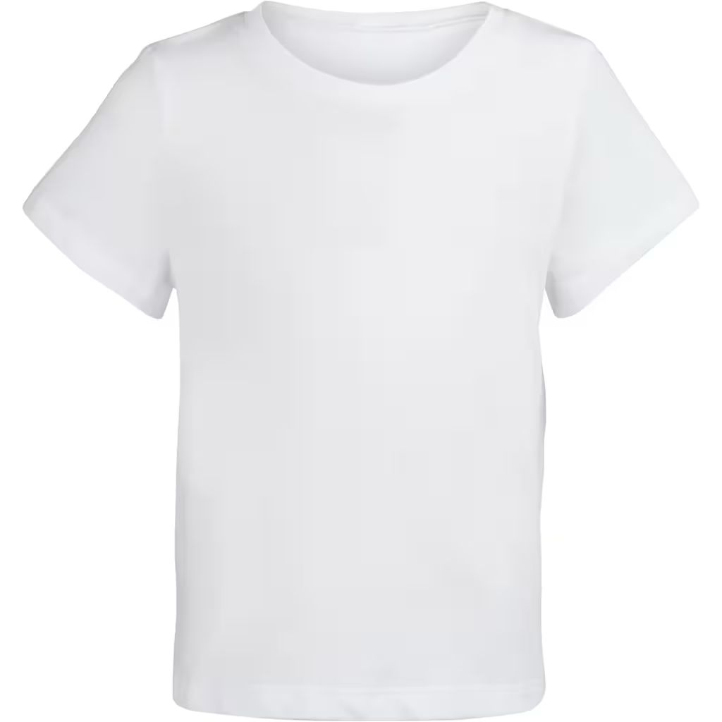 T-shirt manches courtes 100 Baby Gym Blanc