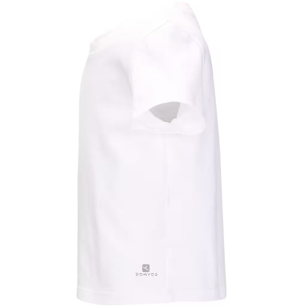 T-shirt manches courtes 100 Baby Gym Blanc