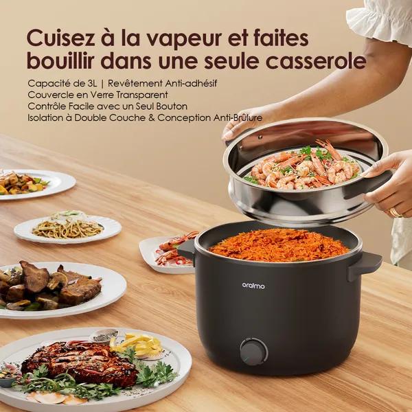 Oraimo SmartCooker Cuisinière électrique 1000W 3L