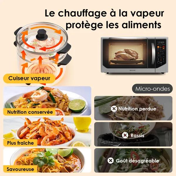 Oraimo SmartCooker Cuisinière électrique 1000W 3L