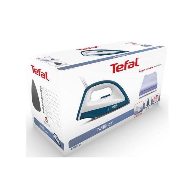 Fer à repasser à sec million 1200 W Bleu Tefal