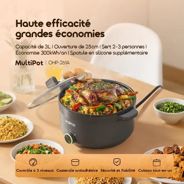 Oraimo multipot S1 lite 6L Hotpot électrique multifonction
