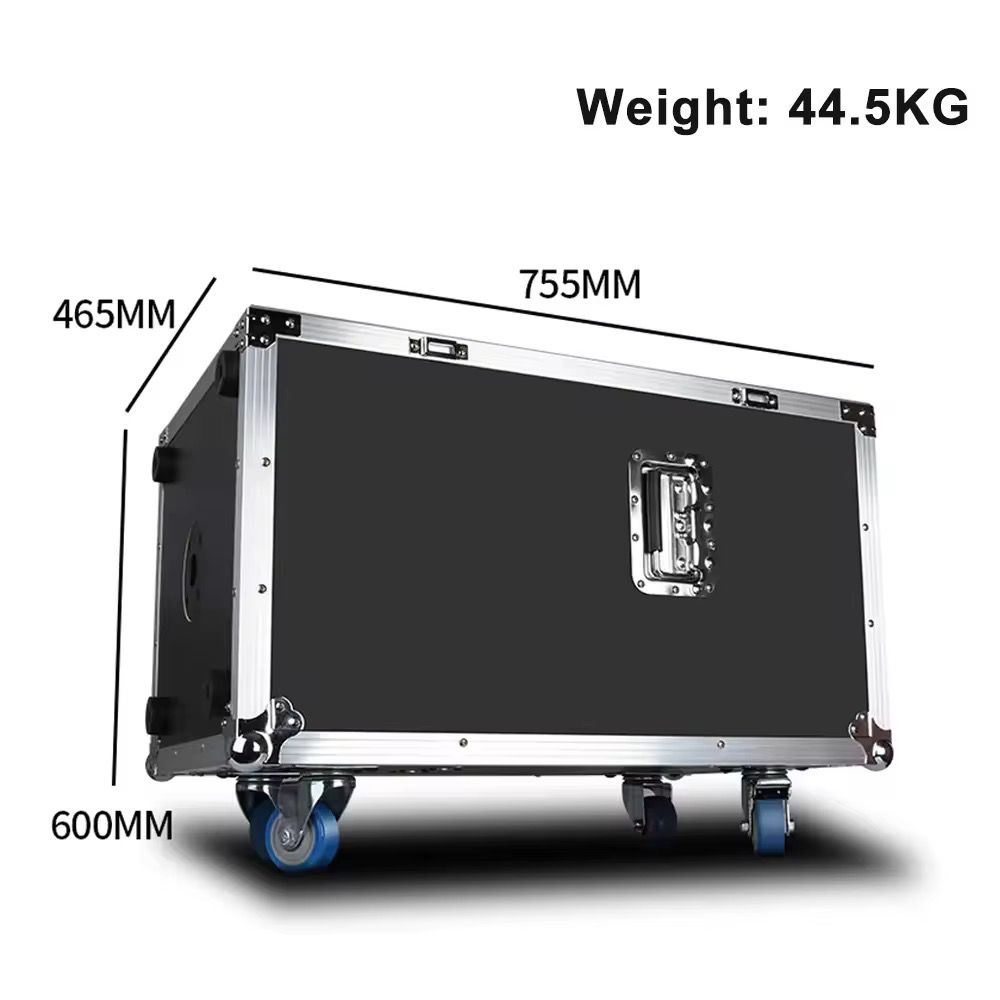 Équipement audio professionnel Biner D912 système de sonorisation de haut-parleur 12 pouces avec amplificateur de puissance audio 8 à canaux pour scène.