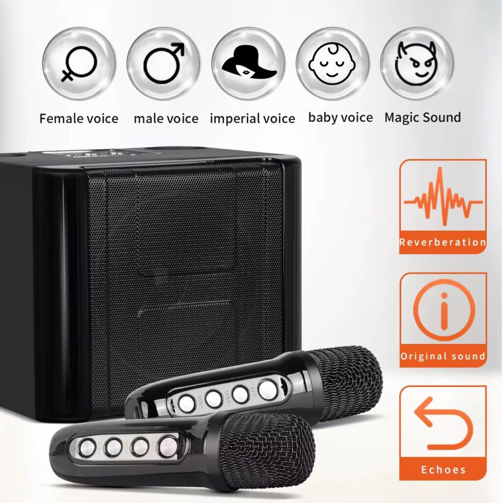 OEM YS208 Haut-parleur portable mini avec micro professionnel sans fil.