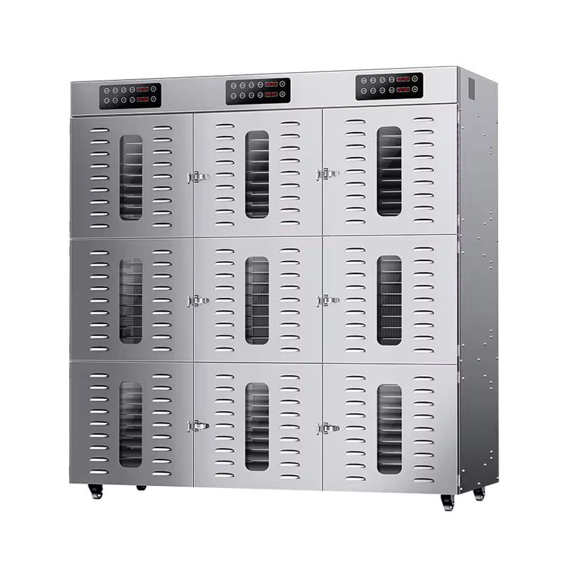 Séchoir alimentaire industriel en acier inoxydable 90 plateaux de haute qualité, 220V deshydrateur de fruits