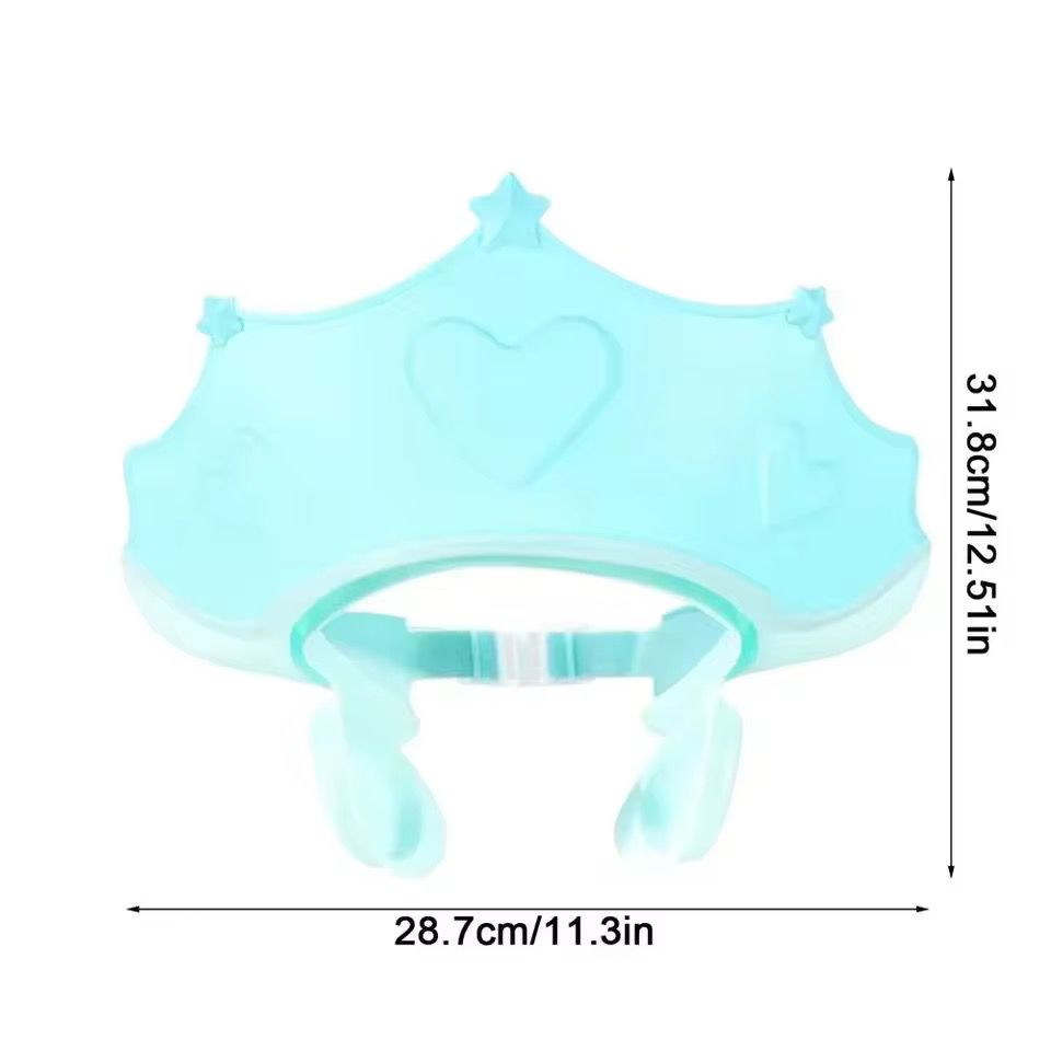 Chapeau de bain pour enfant, protection du visage et oreilles.