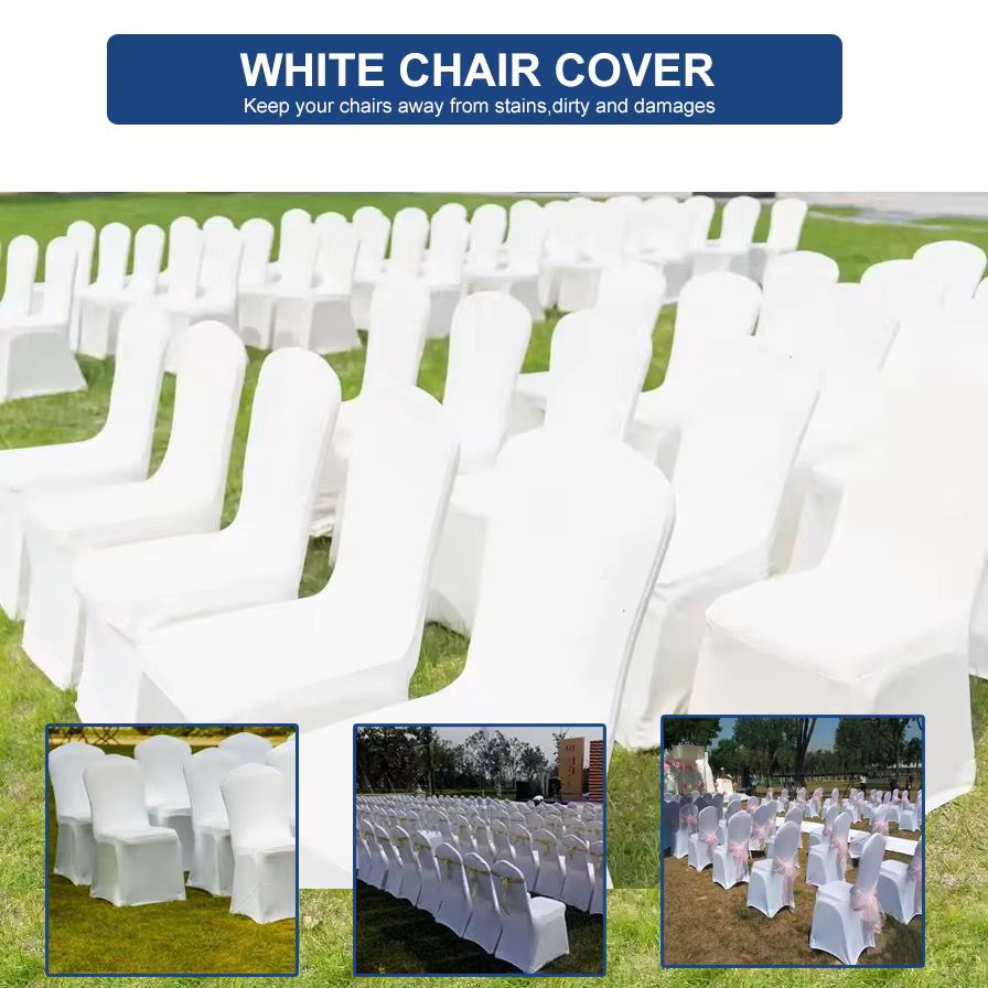 Housse de chaise élastiques Lot de 50