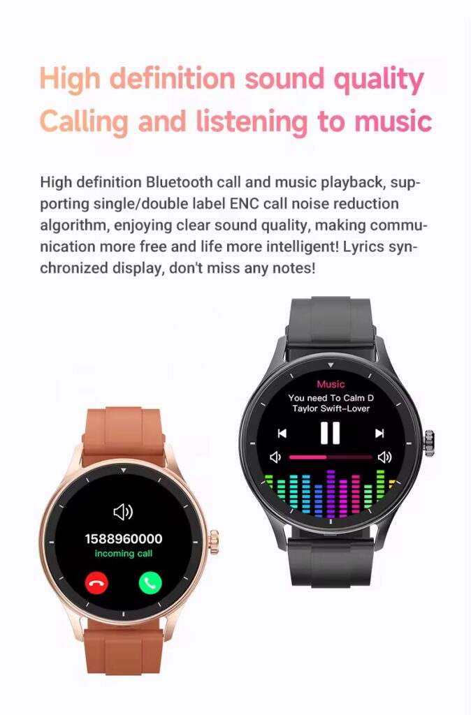 Montre connectée tactile V19 Pro 2025