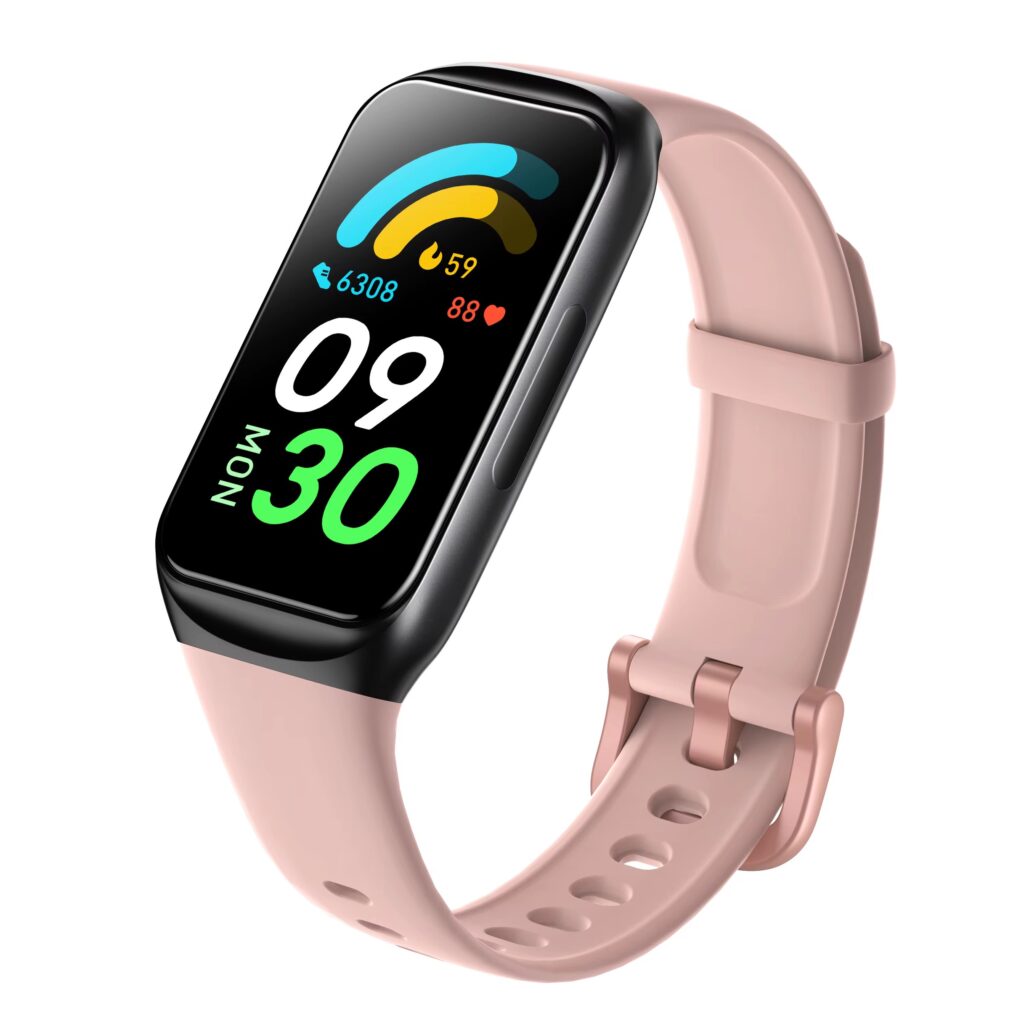 Montre connectée intelligente GTL2 Fitness Tracker, Femme, couleur Rose