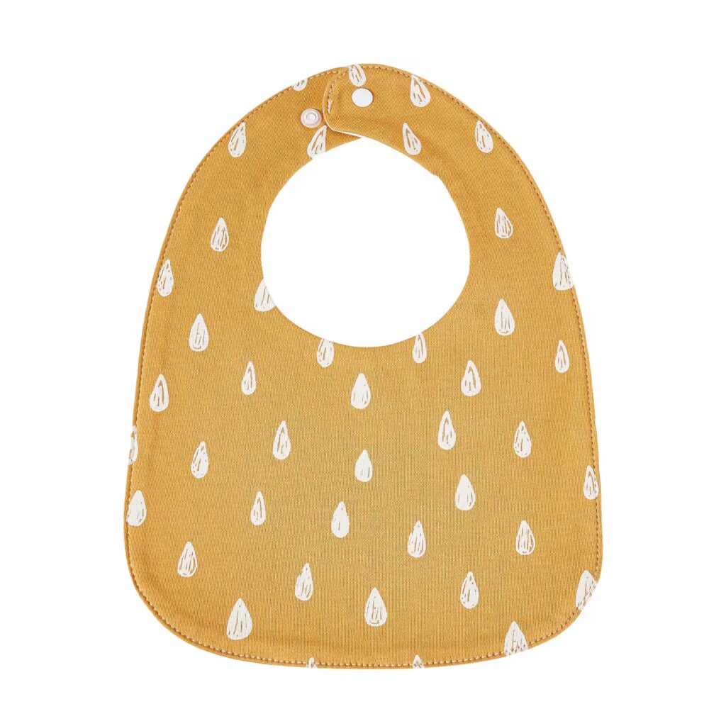 Lot de 6 bavoirs pour enfants, 100% coton  et Impermeable TPU résistant à l’eau. Dessin animé