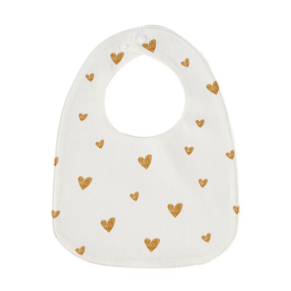 Lot de 6 bavoirs pour enfants, 100% coton  et Impermeable TPU résistant à l’eau. Dessin animé