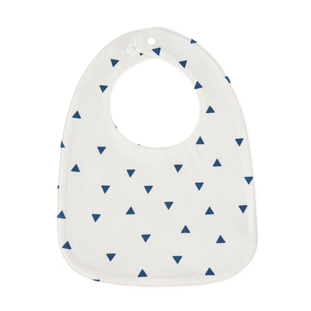 Lot de 6 bavoirs pour enfants, 100% coton  et Impermeable TPU résistant à l’eau. Dessin animé