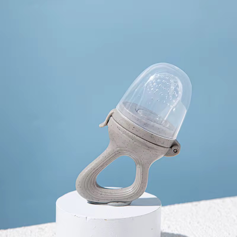 Tétine grignoteuse pour aliments, portative pour enfants en silicone.