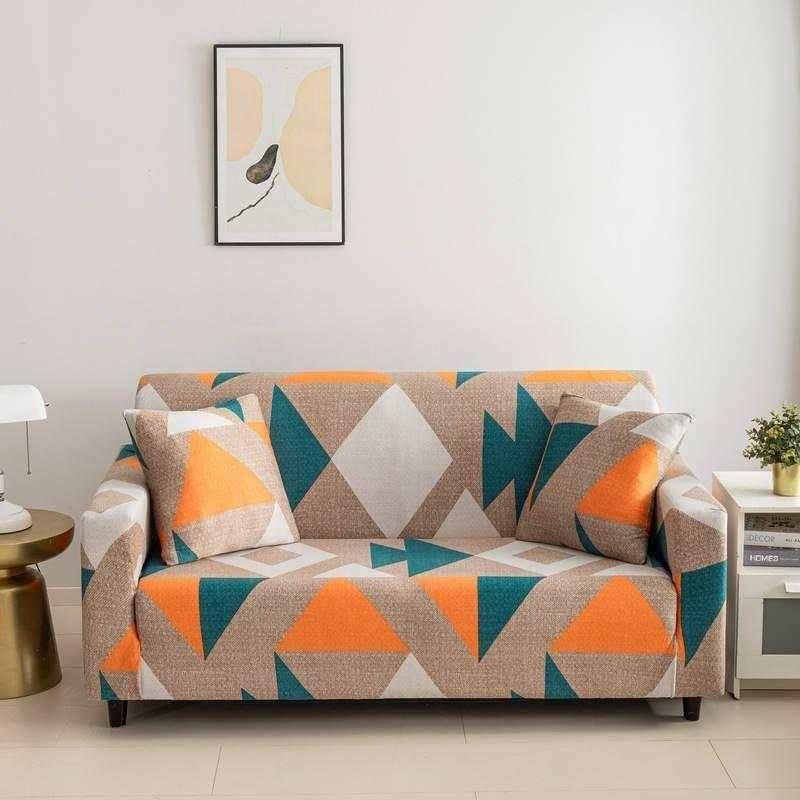 Housse de Canapé Extensible, Stretch, Motifs Imprimé
