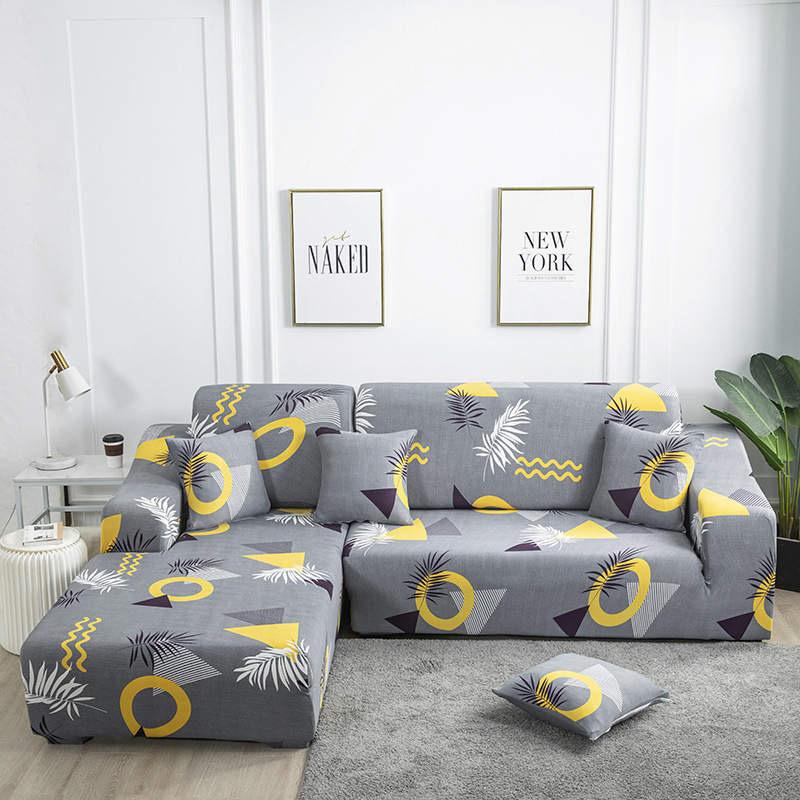 Housse de Canapé Extensible, Stretch, Motifs Imprimé