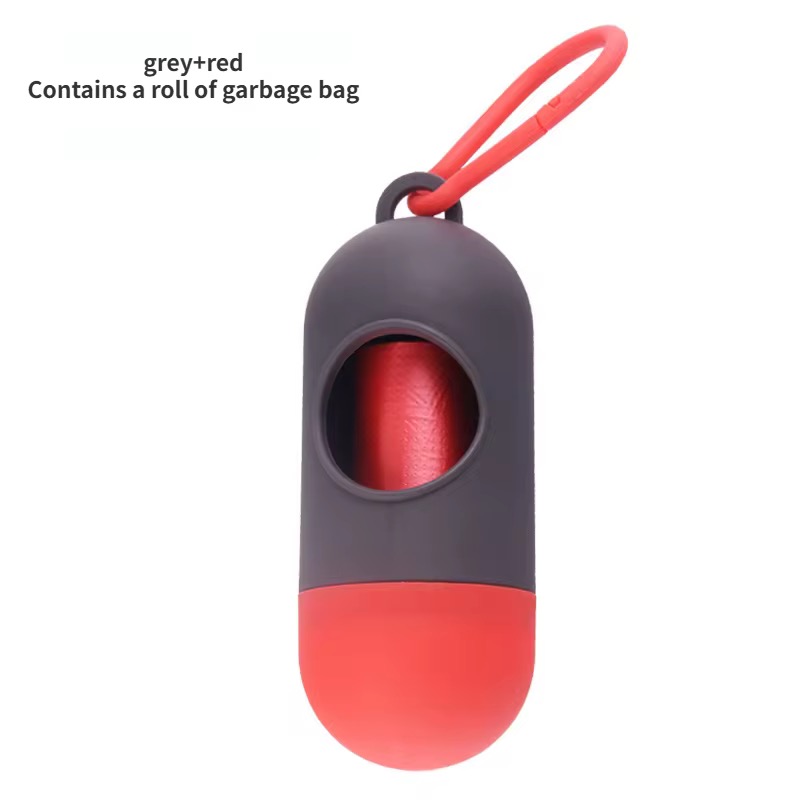 Distributeur de Sac à Poubelle, Portable pour Bébé et Plus en Plastique dur avec Crochet pour Sac de balade