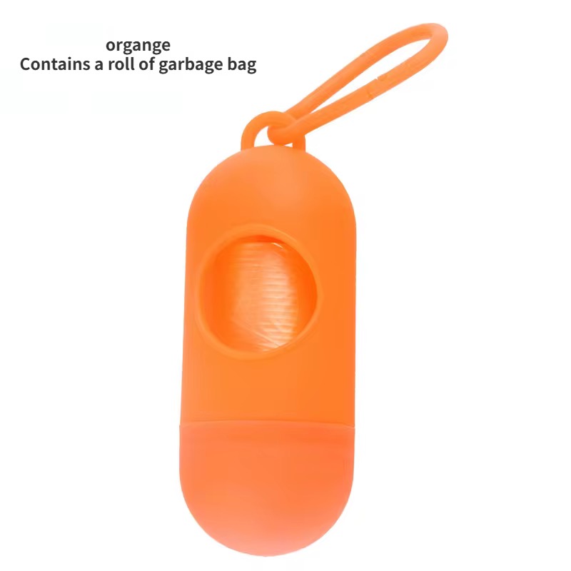 Distributeur de Sac à Poubelle, Portable pour Bébé et Plus en Plastique dur avec Crochet pour Sac de balade