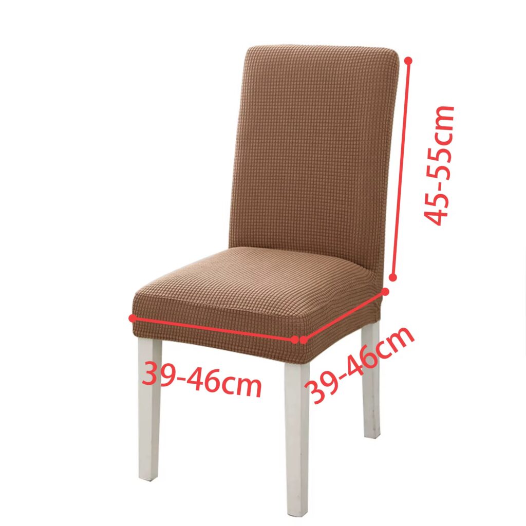 Housse De Chaise 4 Pièces, Housse Chaise Salle À Manger Moderne Élastique, Couvre Chaise Extensible, pour Les Housse De Chaise De Salle À Manger Décoratives, Hôtel, Gris